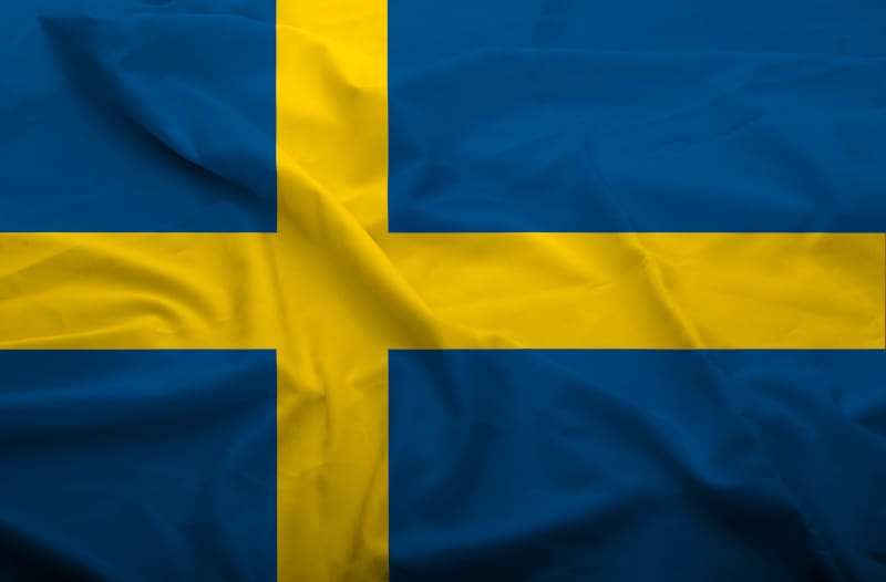 Sweden flag Swedish language